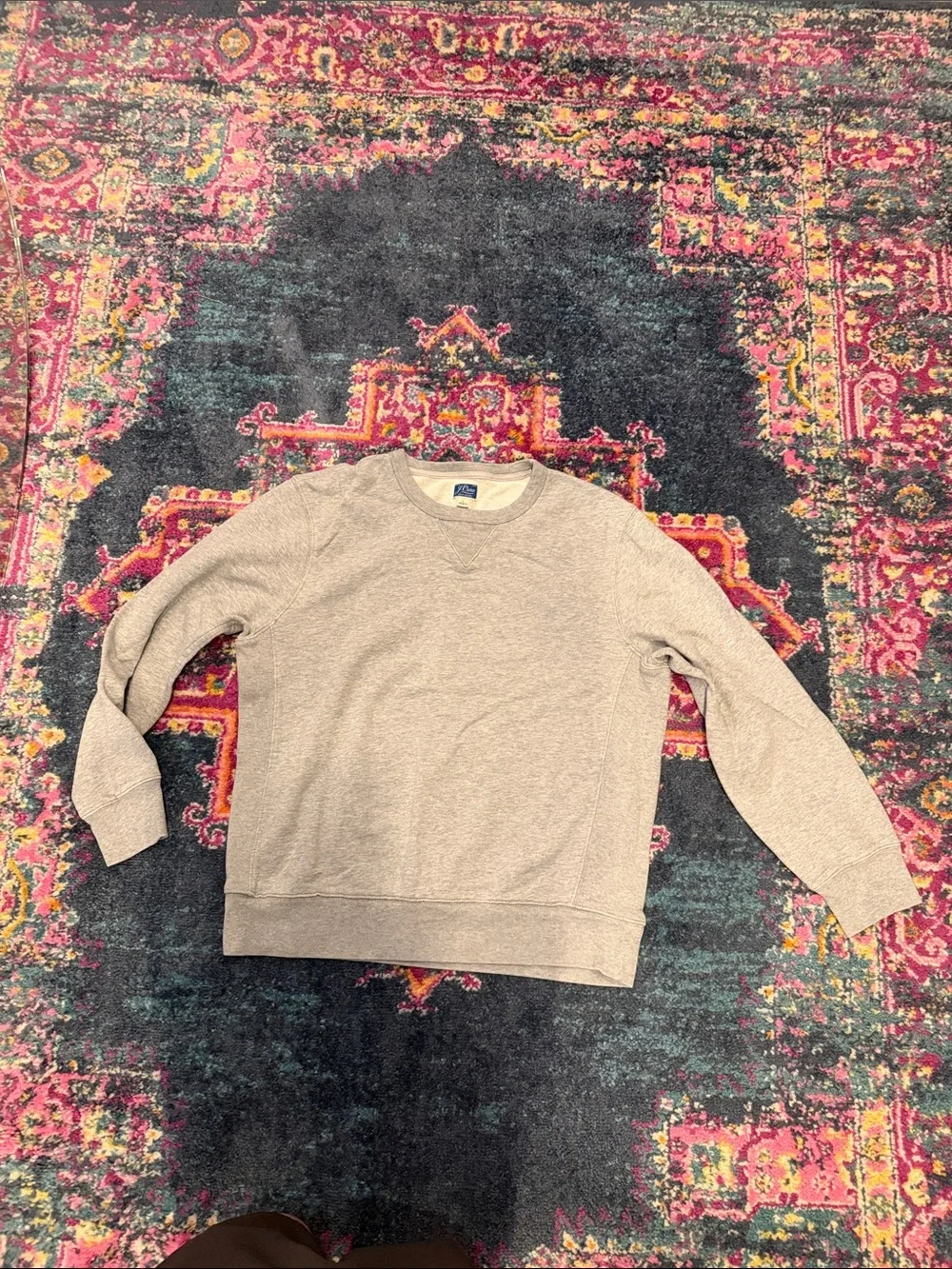 J. Crew Men's Crewneck Sweater - Grey
